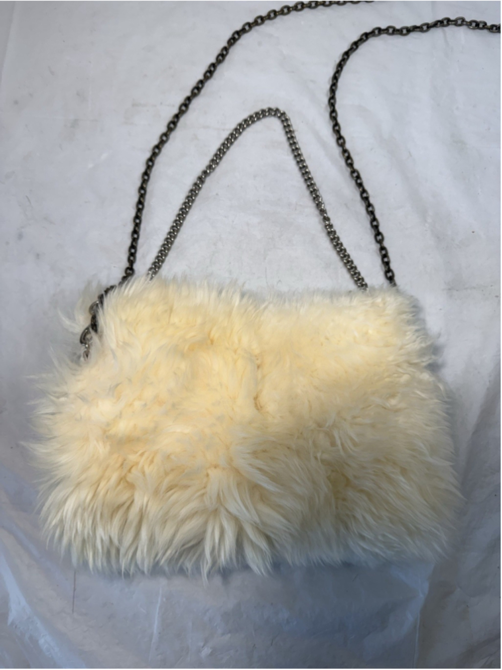 AUSTRALIA FLUFF MOMMA PURSE AND HANDMUFF crossbody shoulder bag - Picture 8 of 14